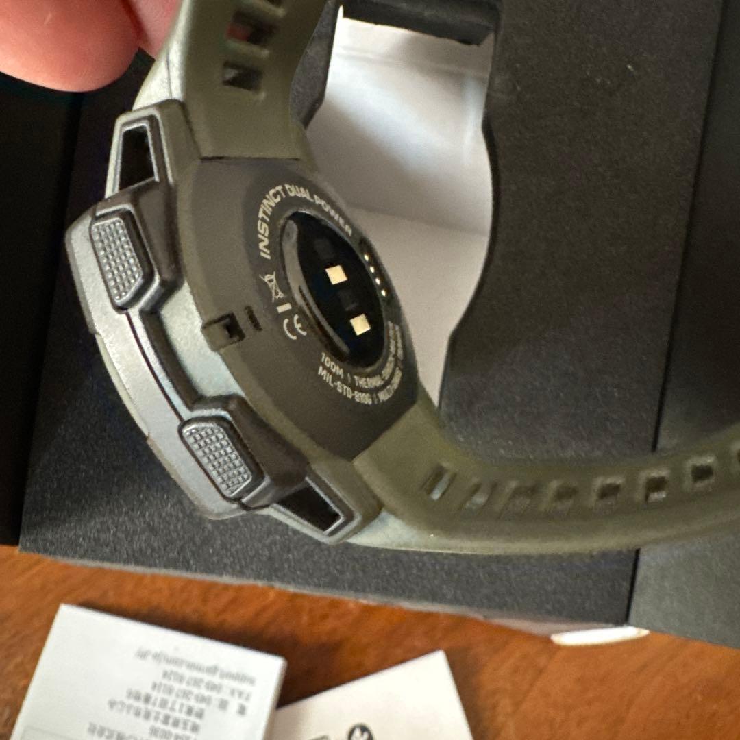t*8様 販売終了✴︎GARMIN　Instinct　DualPower　TAC