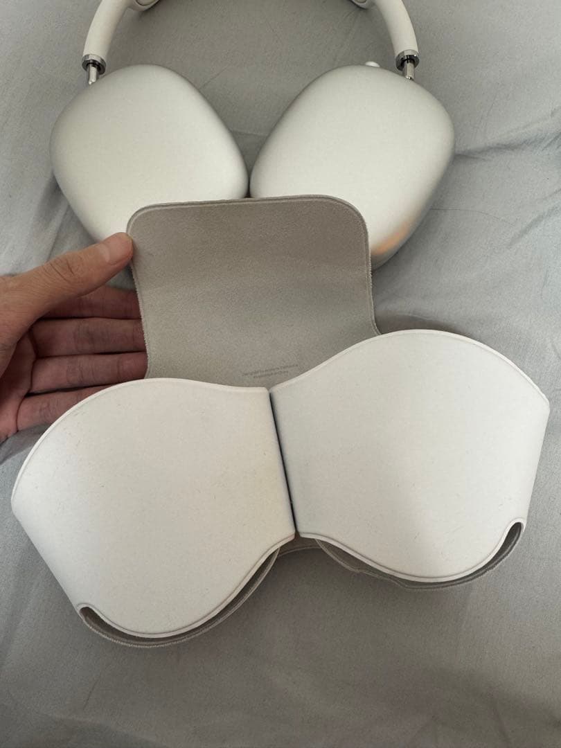 【もも】【美品】Apple AirPods Max ホワイト 本体