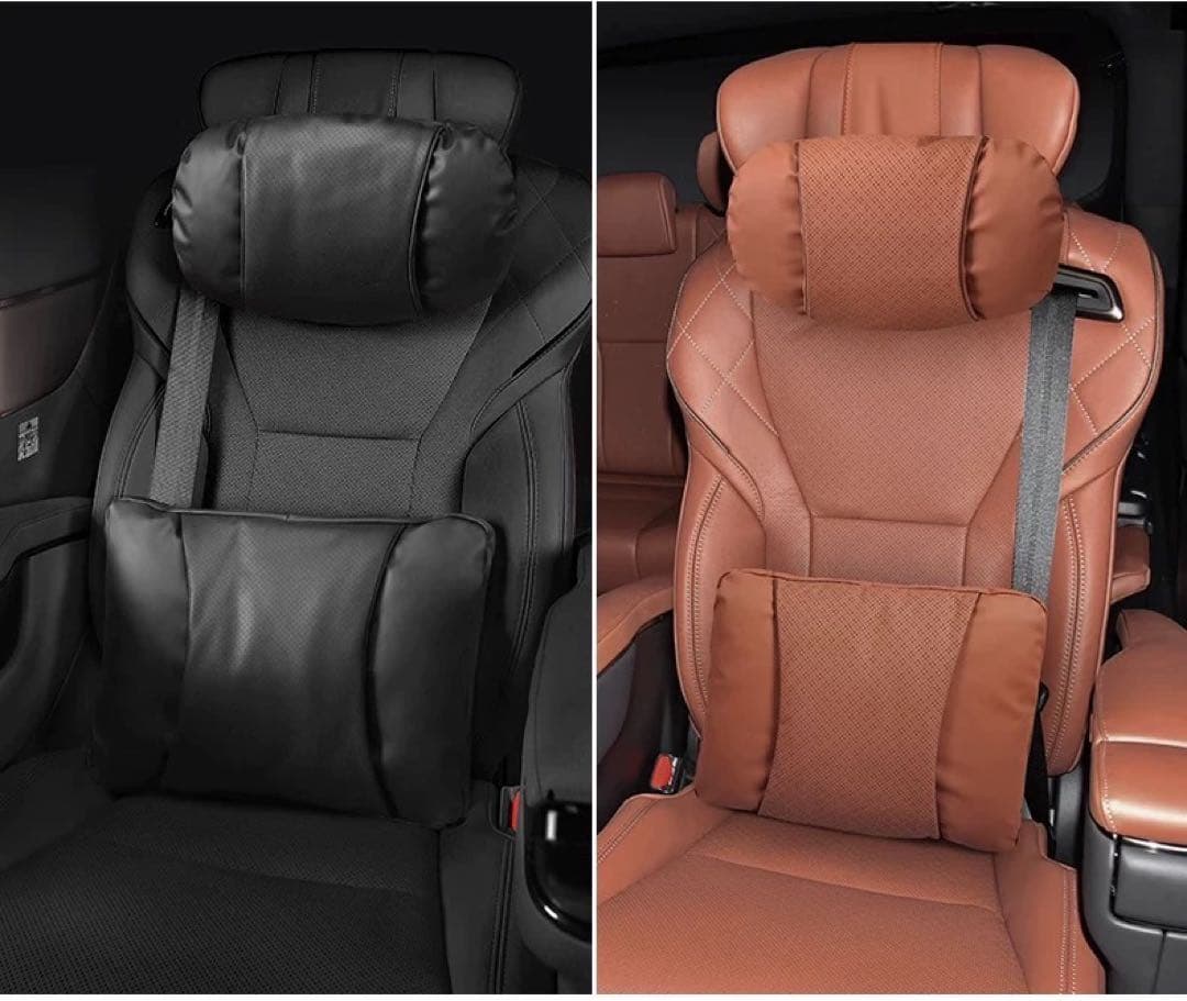 40アルファード、ヴェルファイア用豪華なクッションネック2点