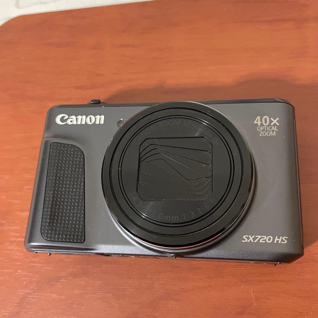 【動作確認済】Canon PowerShot SX720 HSブラック デジカメ