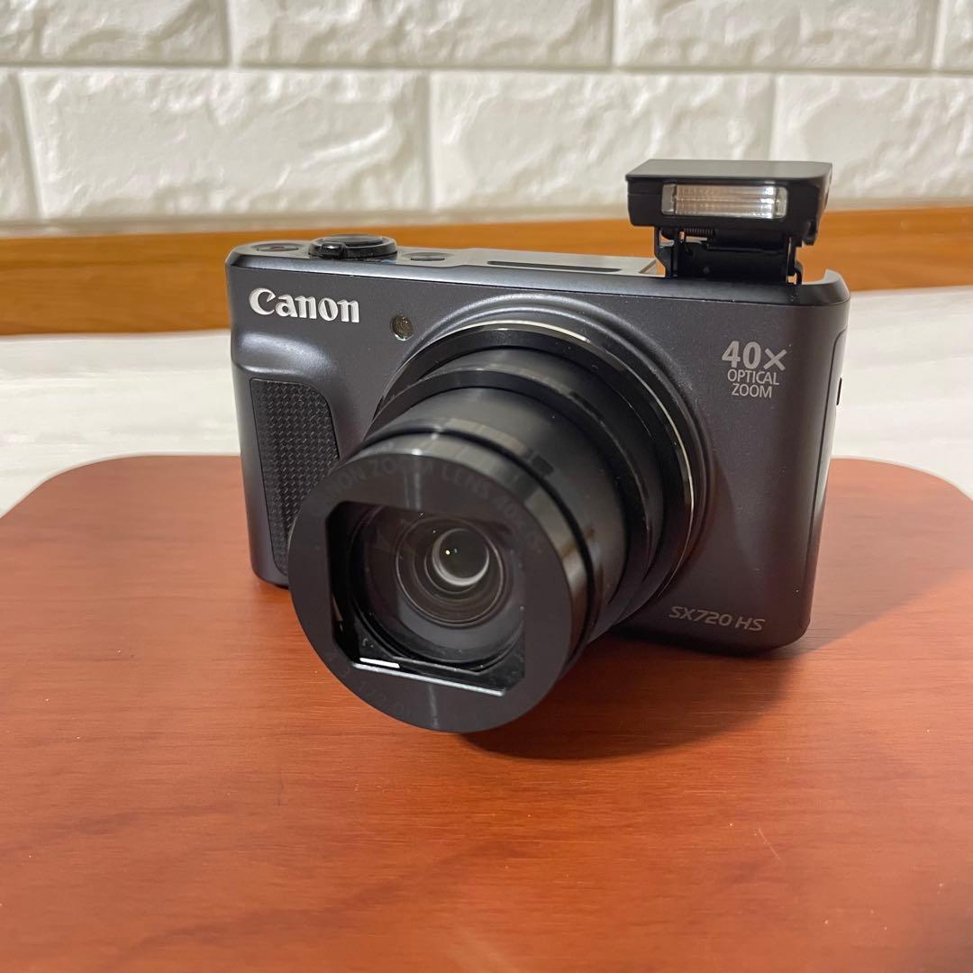 【動作確認済】Canon PowerShot SX720 HSブラック デジカメ