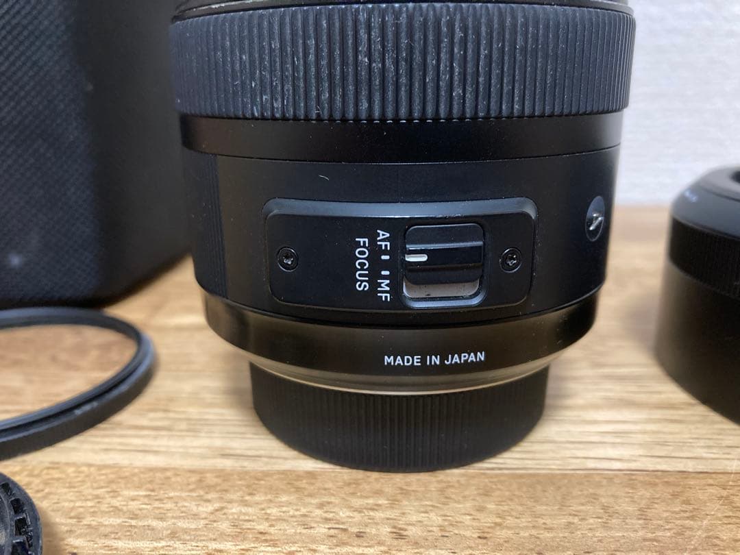 シグマ SIGMA レンズ 30mm F1.4 DC ニコン用　レンズカバー付き