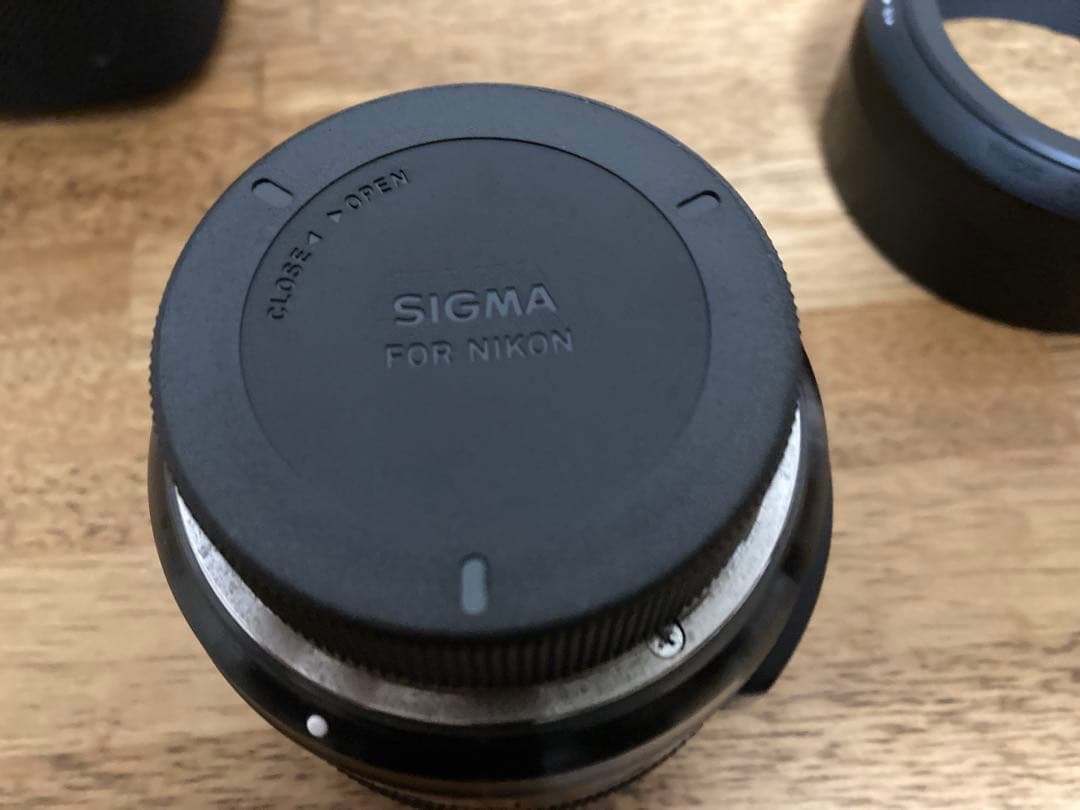 シグマ SIGMA レンズ 30mm F1.4 DC ニコン用　レンズカバー付き