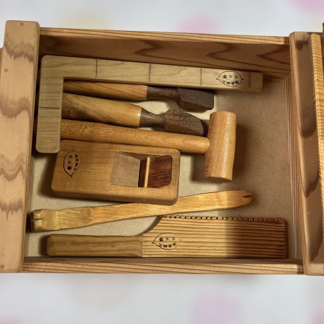 大工さんの道具箱 木製おもちゃ 京都 丈工房 特製