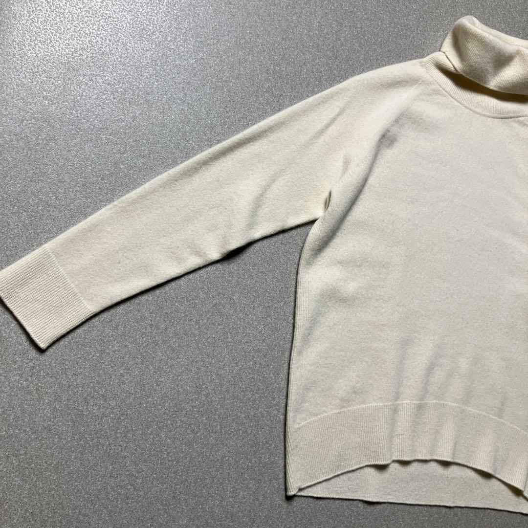 ドゥーズィエムクラス ウール100% タートルネックニット セーター