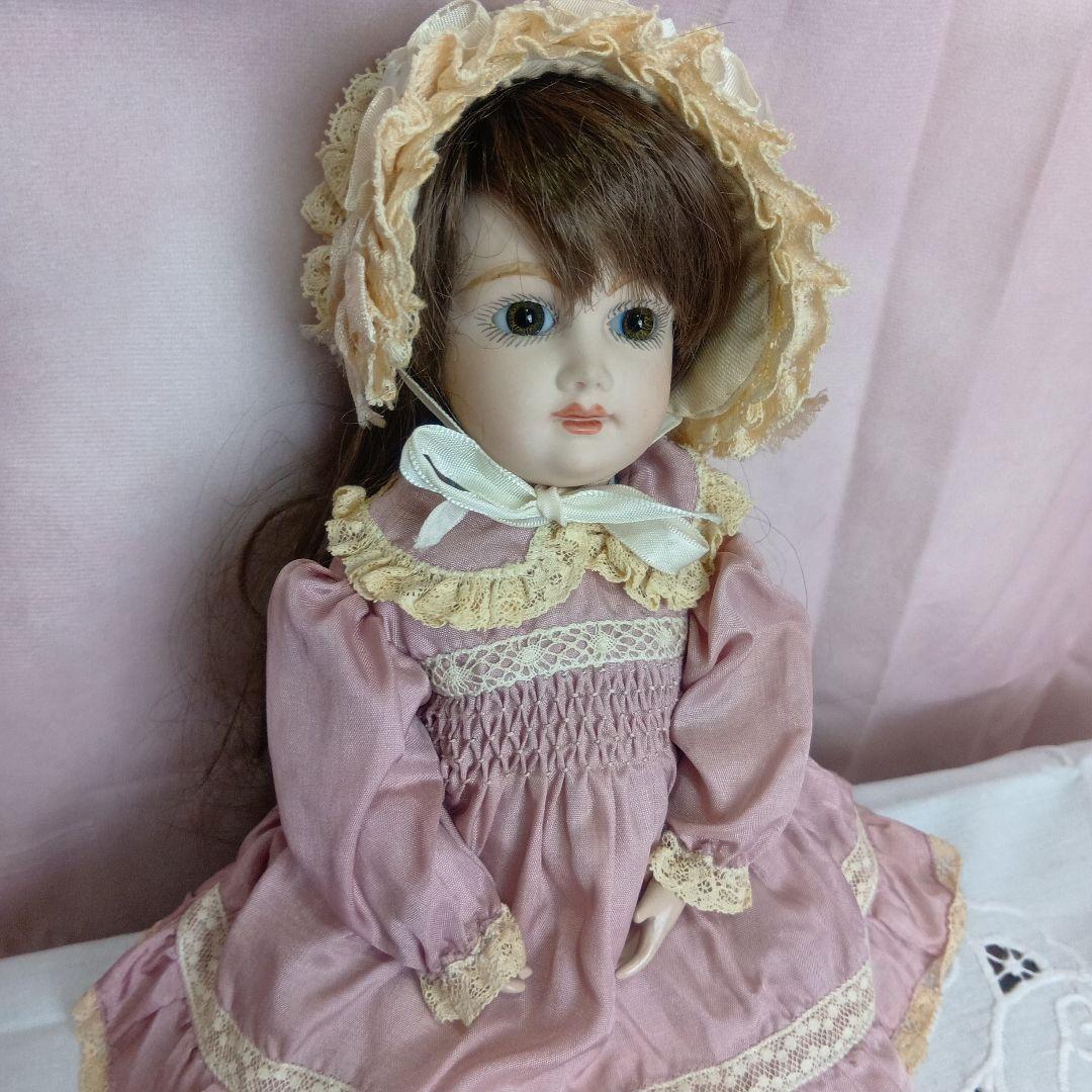 ♥ピンクのドレスが可愛いビスクドール（リプロ）♥