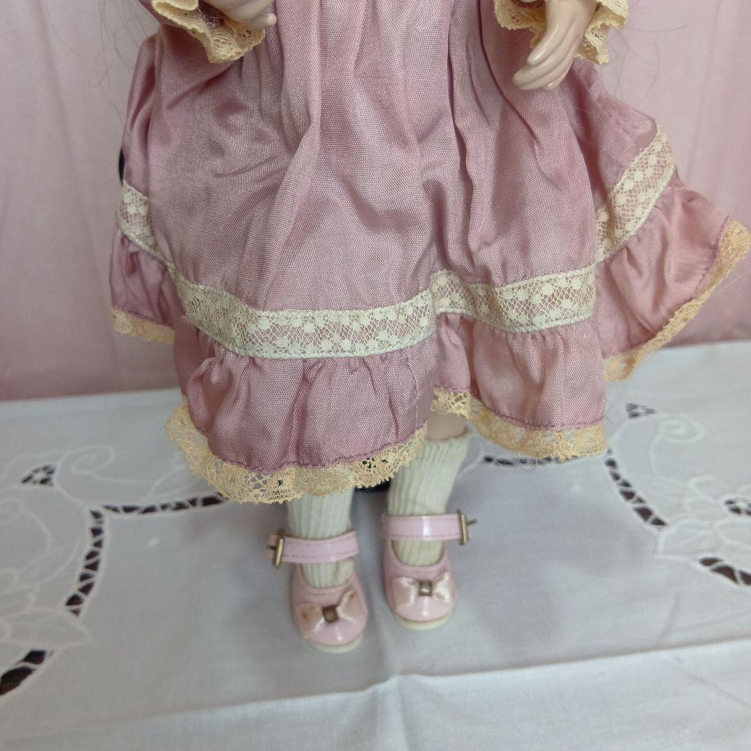 ♥ピンクのドレスが可愛いビスクドール（リプロ）♥
