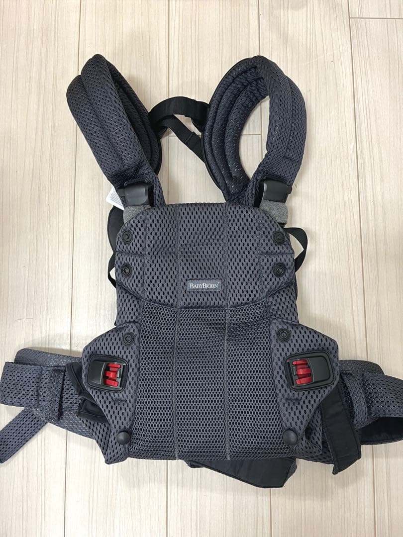 【美品】BABYBJÖRN 抱っこ紐 メッシュ　ハーモニー