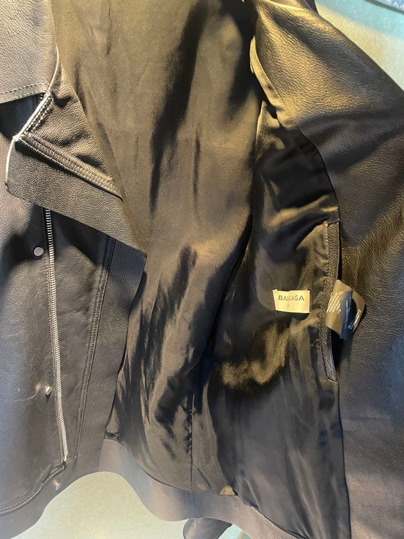 年始特別セールBALENCIAGA15AWアレキサンダーワン期ダブルライダース