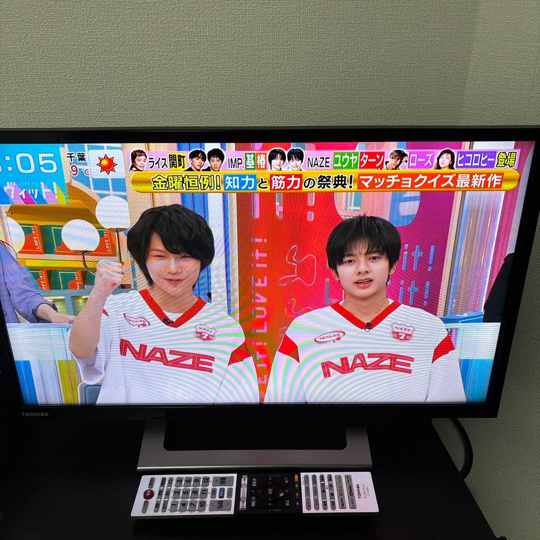 東芝 REGZA 24インチ 液晶テレビ 24V34 2021年製