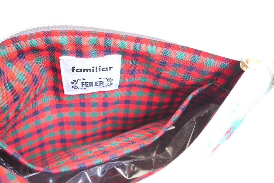 新品 フェイラー ファミリア　コラボ　ポーチ　FEILER familiar
