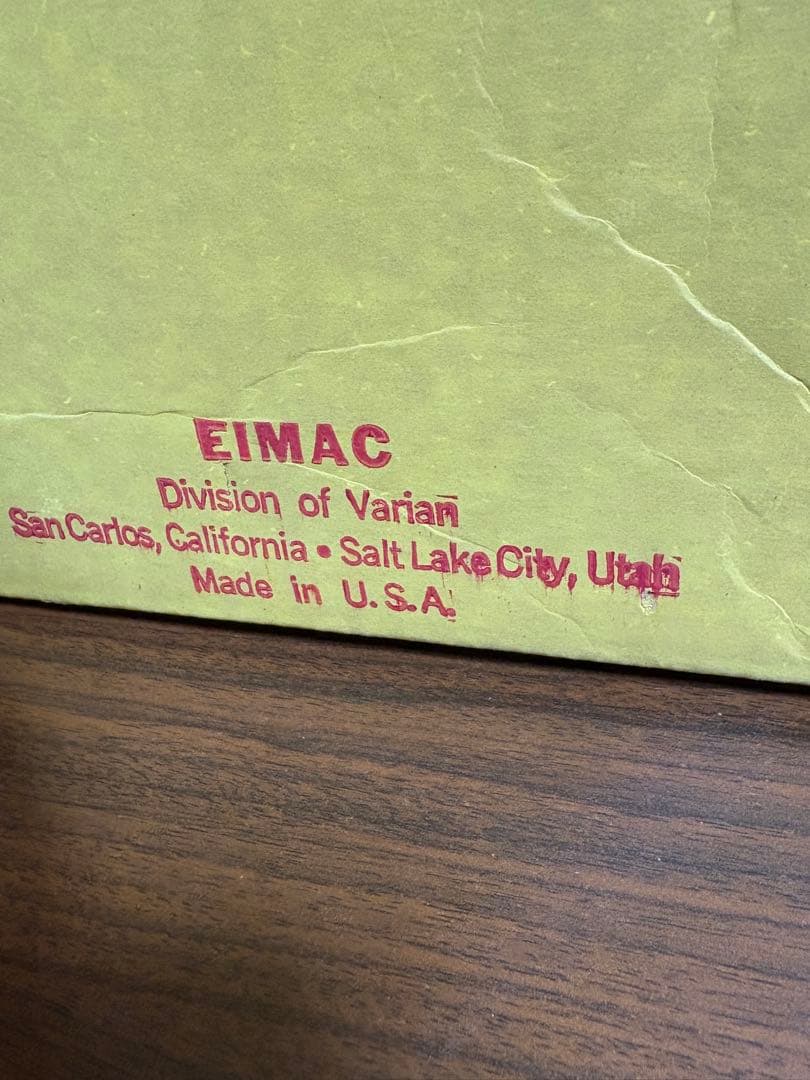 Eimac 3-500Z 真空管 2個セット