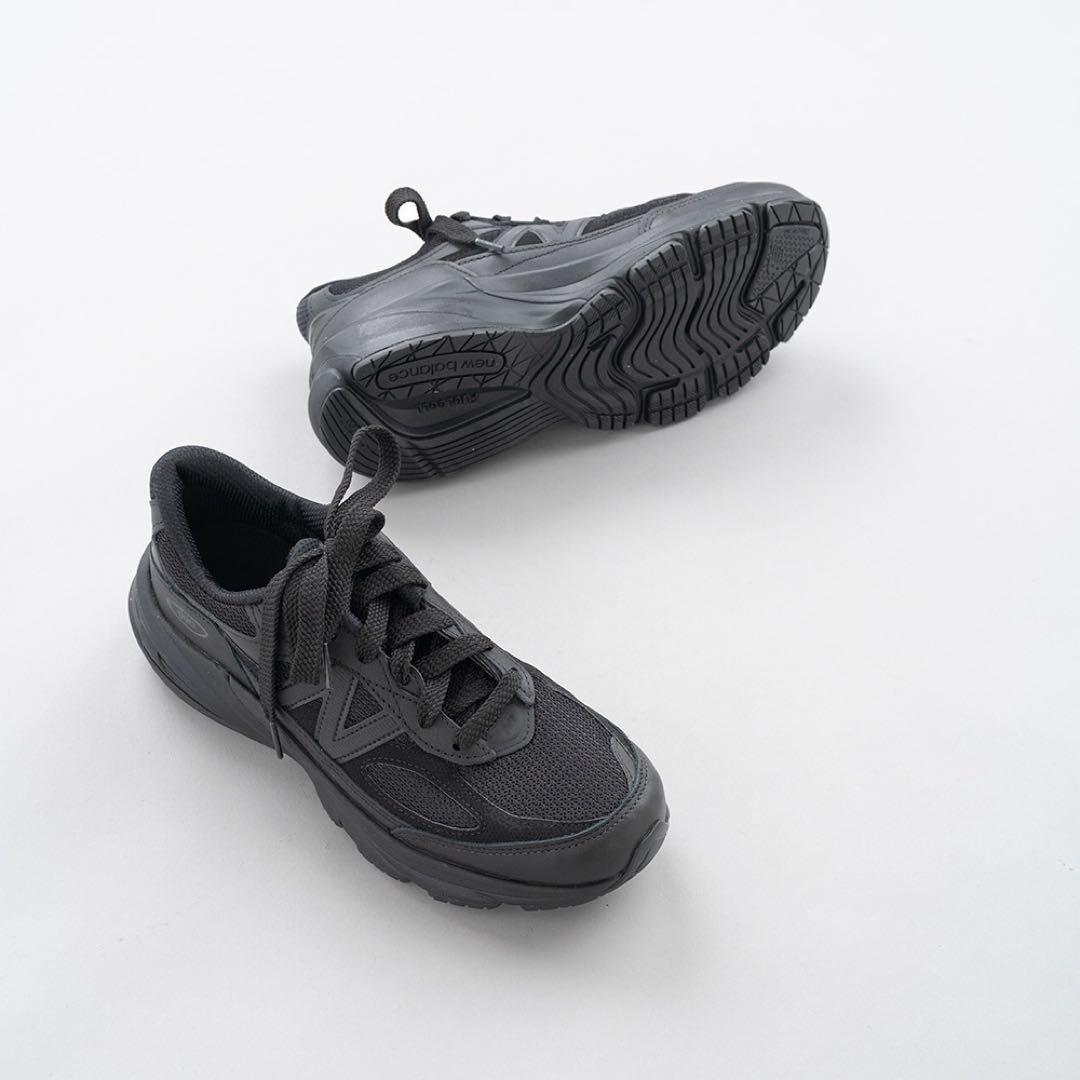 コムデギャルソンオム　ニューバランス990v6 ブラック