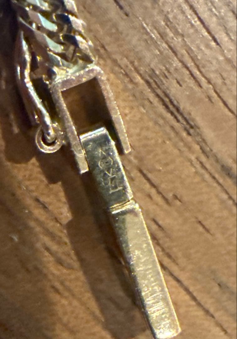 喜平ブレスレット K18 12面トリプル 5.12g 18cm 品質保証付き