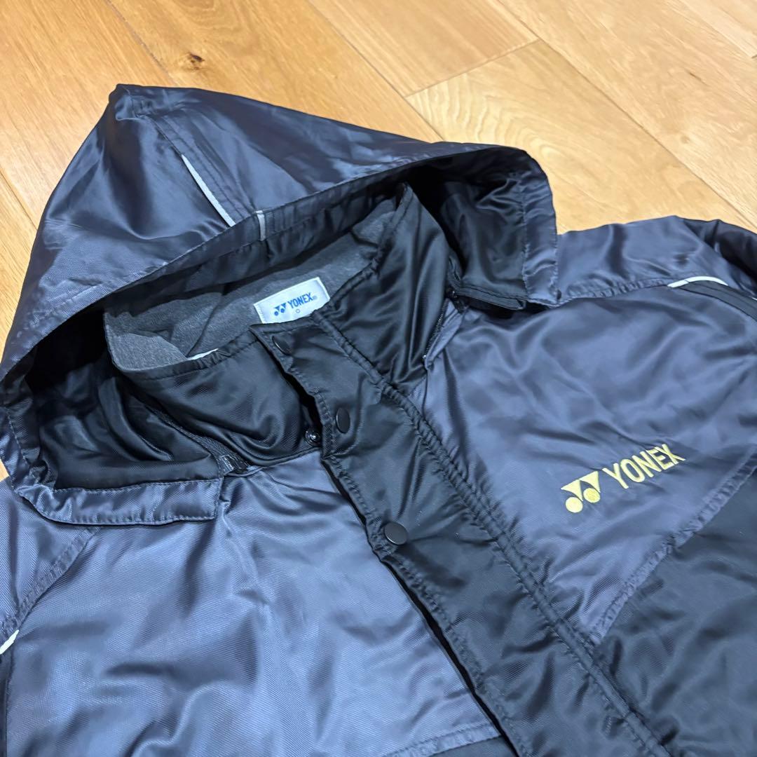 美品　YONEX ヨネックス　テニス　黒　ベンチコート　大きいサイズ　XL
