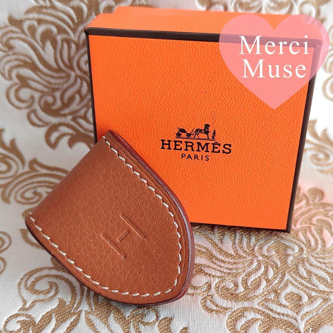 ❤お得なお品❤Hマークマネークリップ ゴールドｘオレンジ エルメス 箱付き