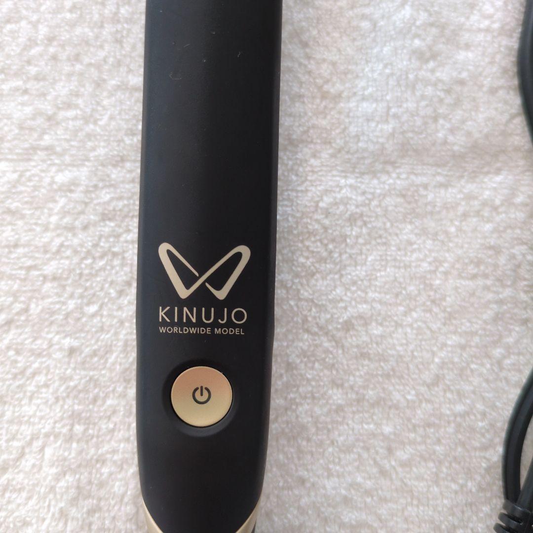 絹女 KINUJO ストレートアイロン キヌジョ ブラック