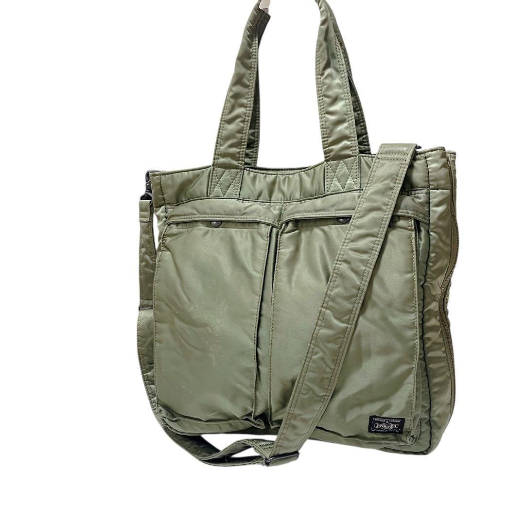 PORTER タンカー　トートバッグ　2way セージグリーン 希少
