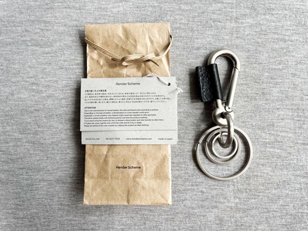 新品★Hender scheme Karabiner エンダースキーマ カラビナ