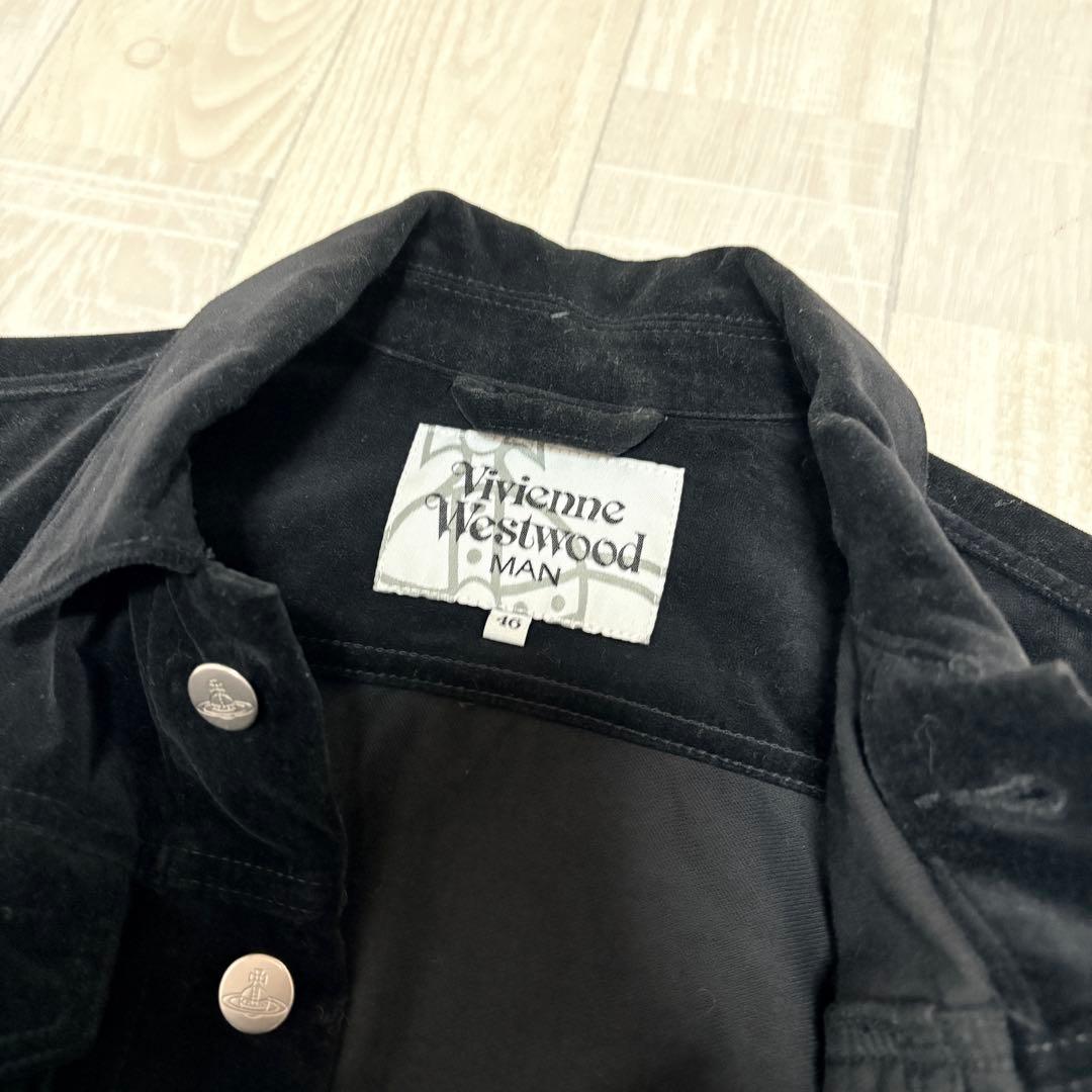 【美品】Vivienne Westwood ベロアジャケット 46