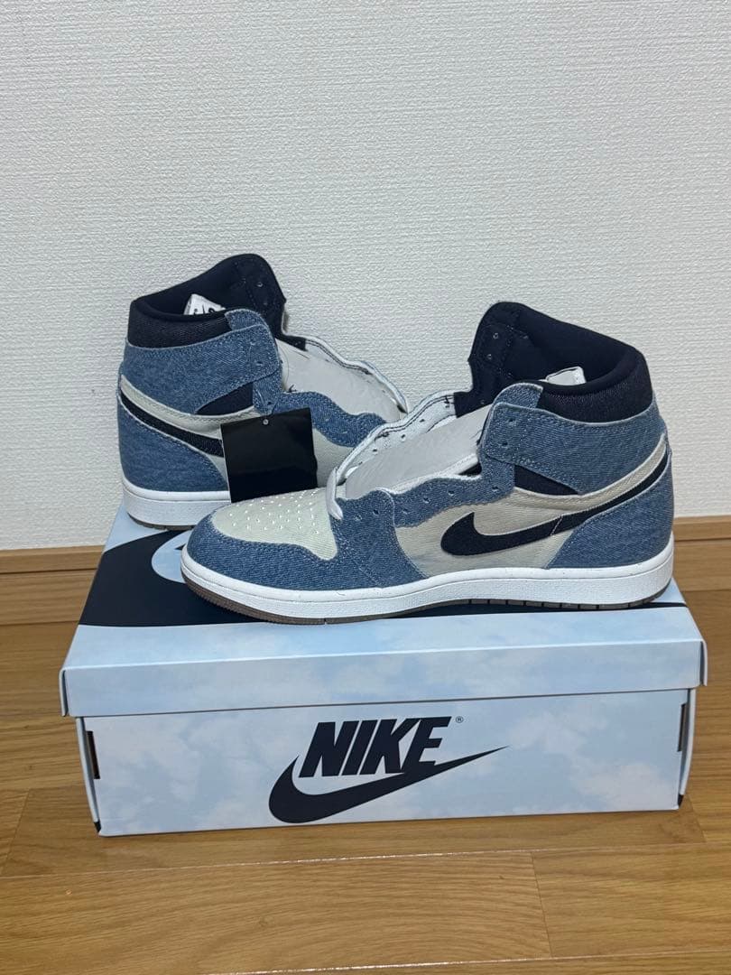 Nike Air Jordan 1 デニム ハイカット 26.5cm 未使用品