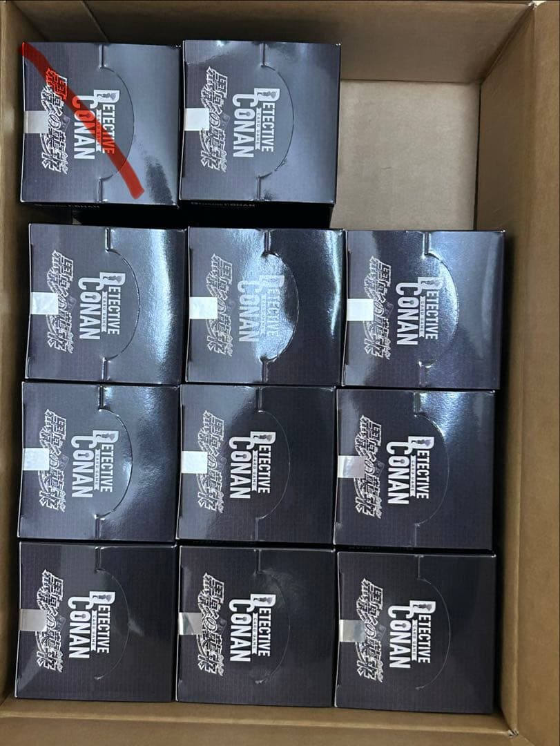 黒影の襲来 名探偵コナンカードゲーム 10BOX CT-P03 未開封テープ⚪︎