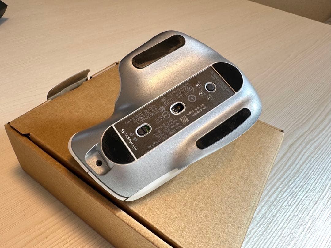 (美品) logicool MX MASTER 3S ペールグレー