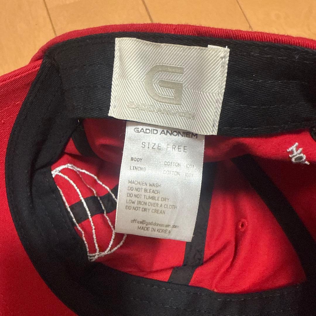 未使用 GADIDANONIEM キャップ