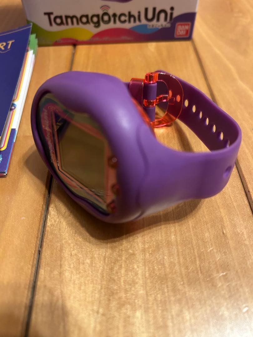 ま*も様 Tamagotchi Uni たまごっち ユニ タマゴッチ 紫 パープ