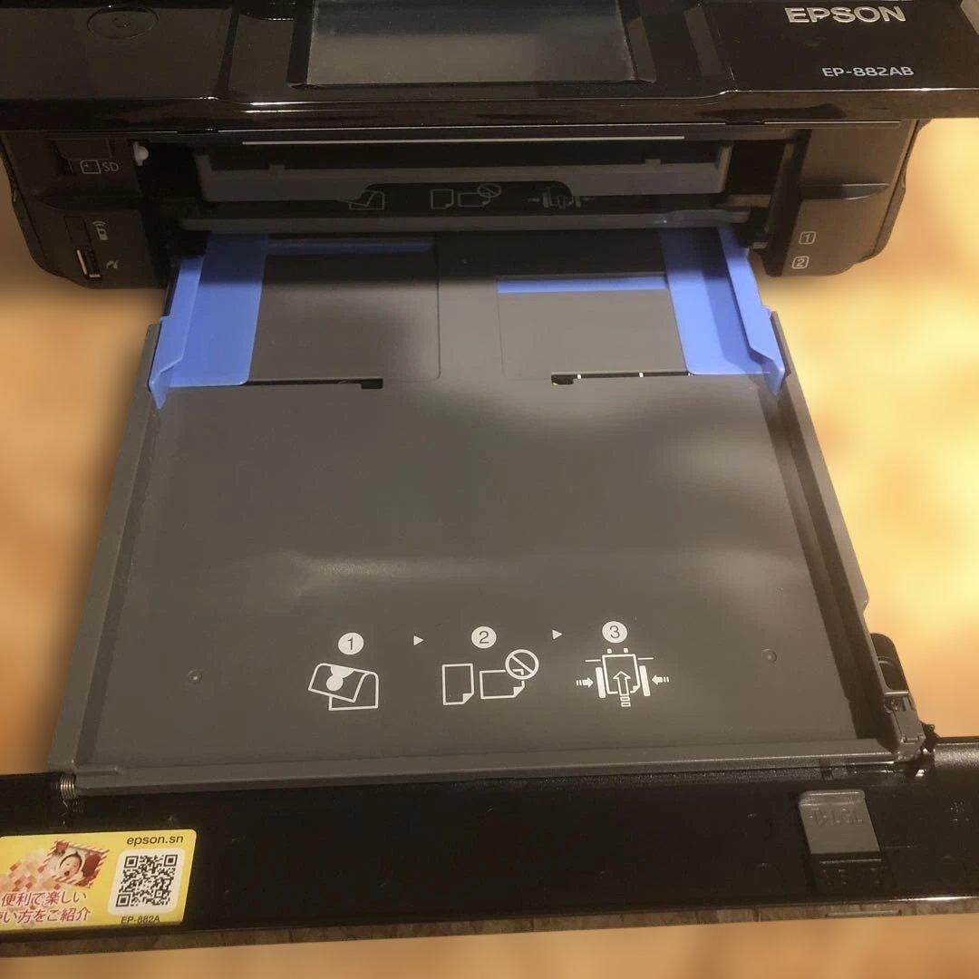 【2020年モデル】エプソン カラリオ EP-882AB ブラック