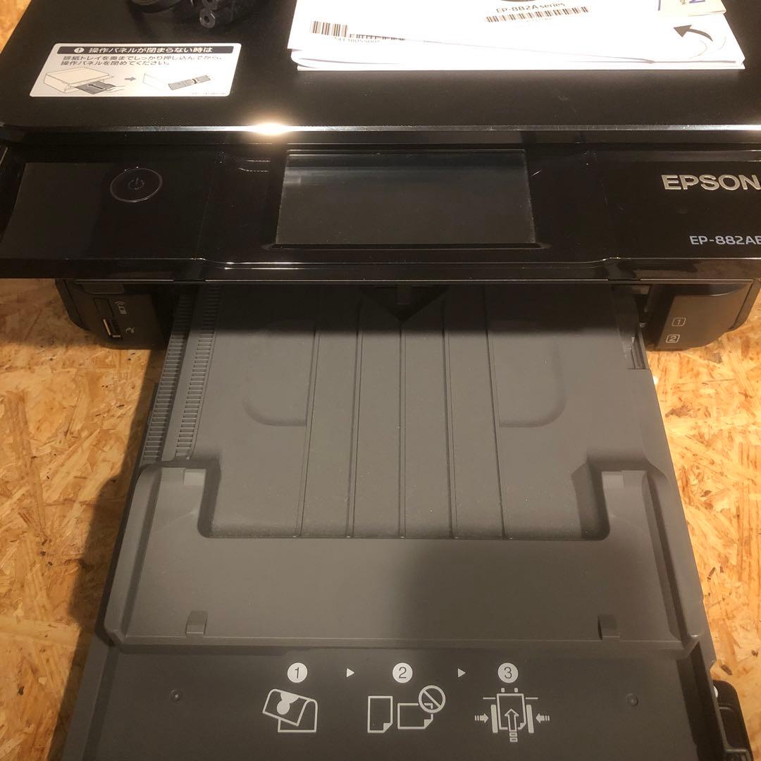 【2020年モデル】エプソン カラリオ EP-882AB ブラック