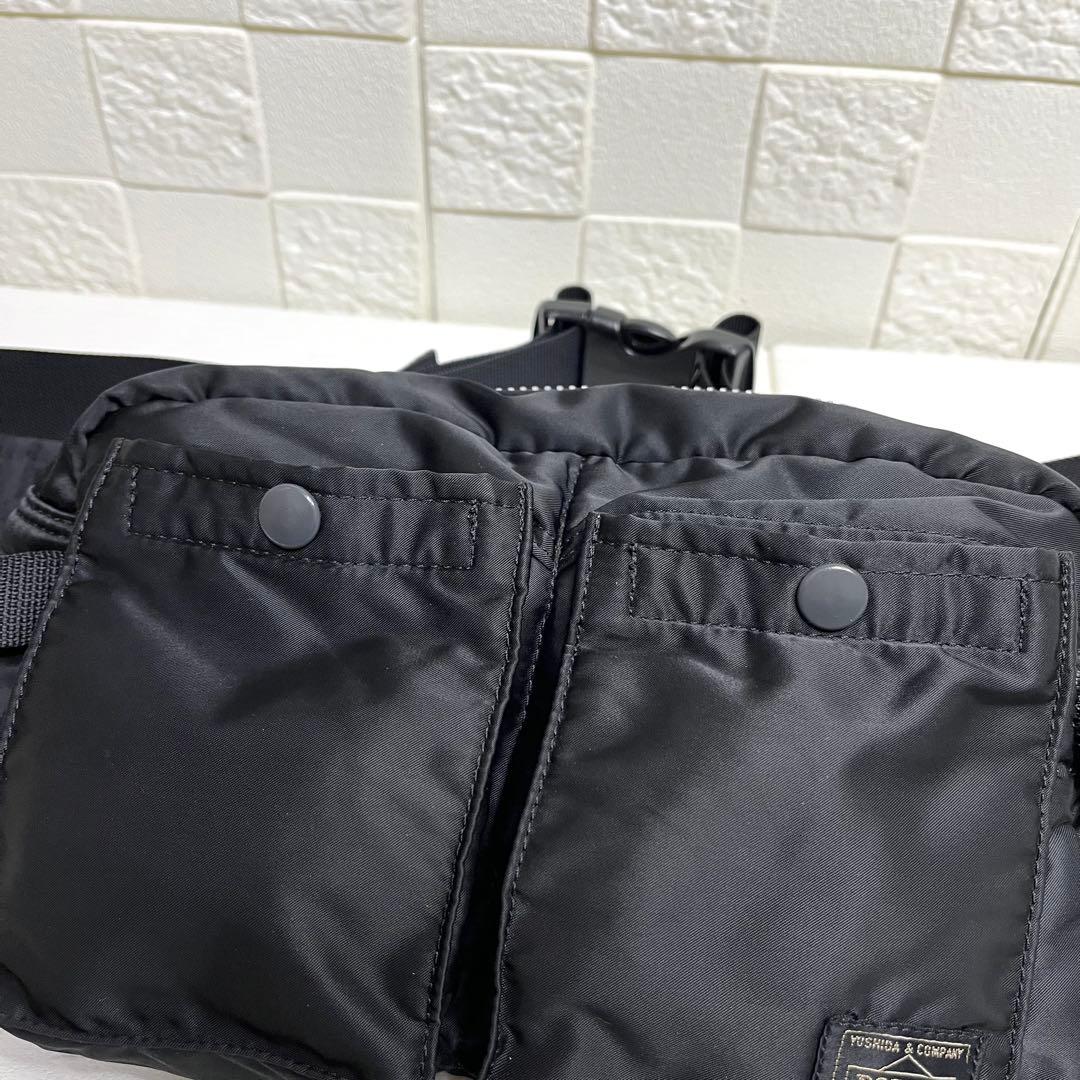 ✨極美品✨☘️PORTER☘️✨ボディバッグ✨ウエストバッグ✨タンカー✨