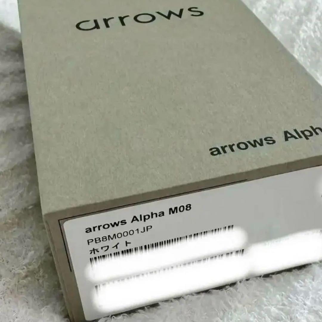 【新品未開封】arrows Alpha M08