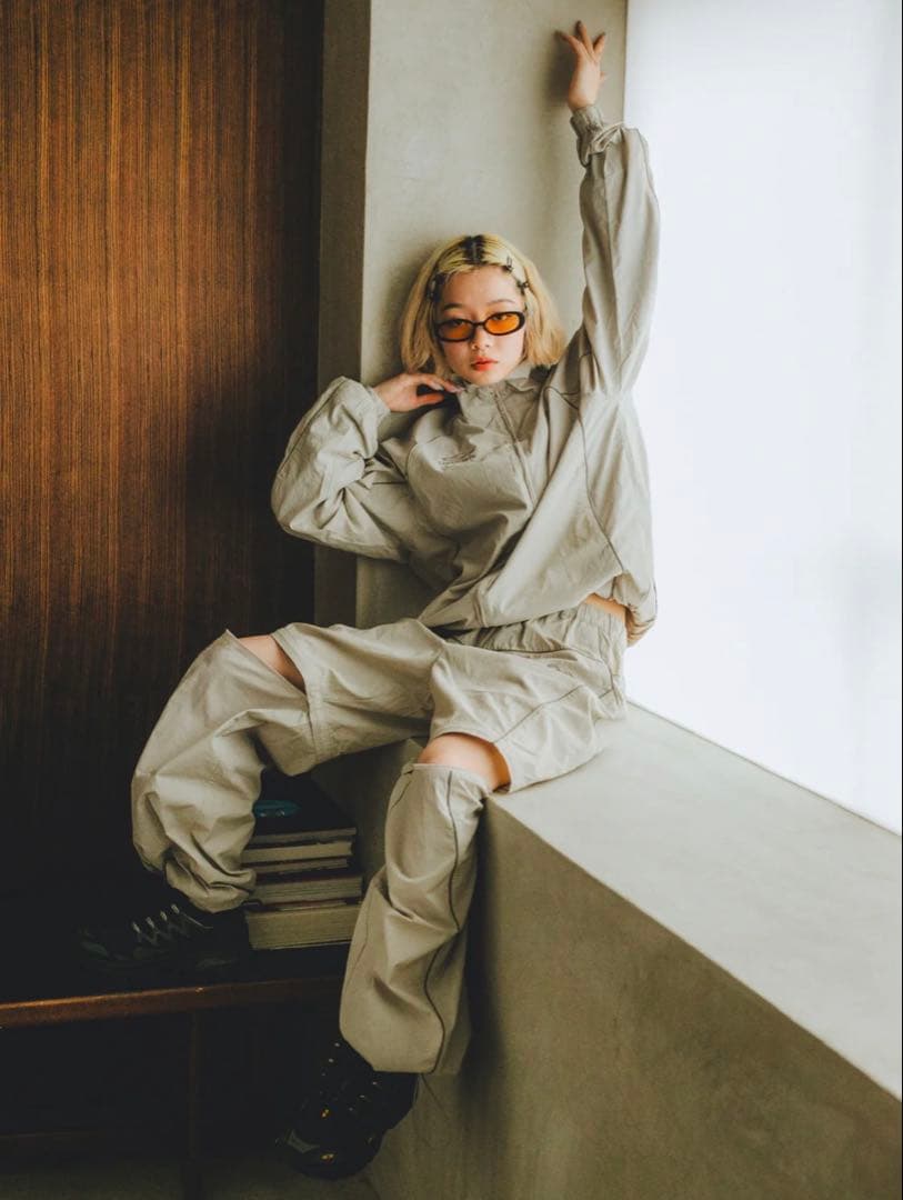 HTH UMBRO コラボ グレー セットアップ