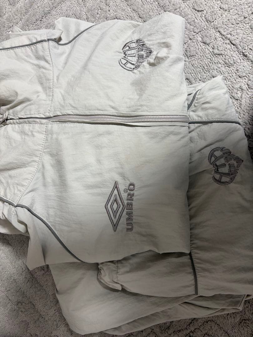 HTH UMBRO コラボ グレー セットアップ