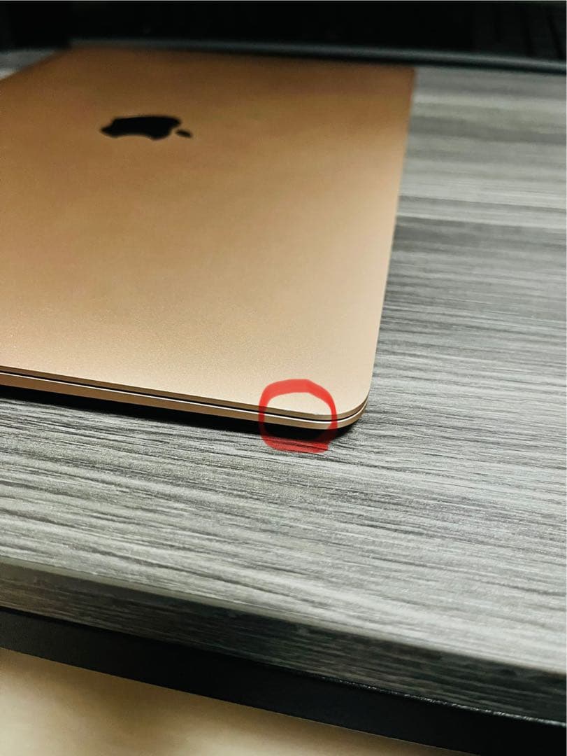 【美品】M1 MacBook Air 13インチ ゴールド 16GBメモリ