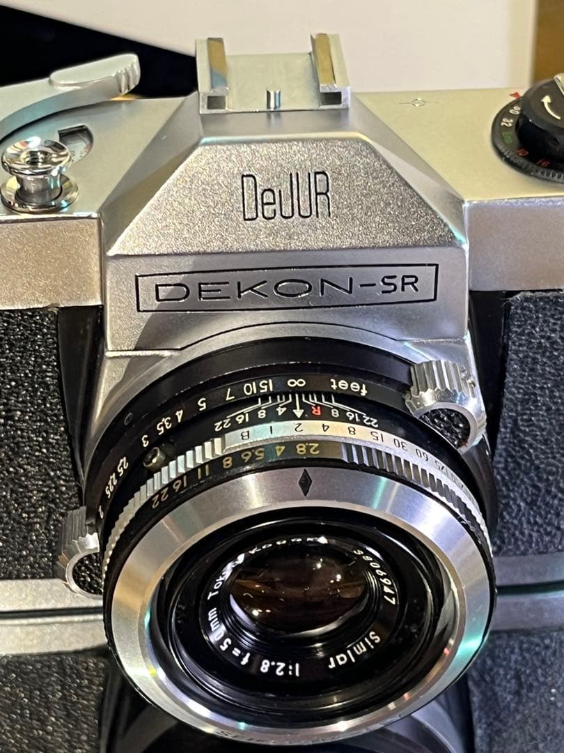 DEJUR DEKON-SR Simlar 50mm f2.8 美品 希少
