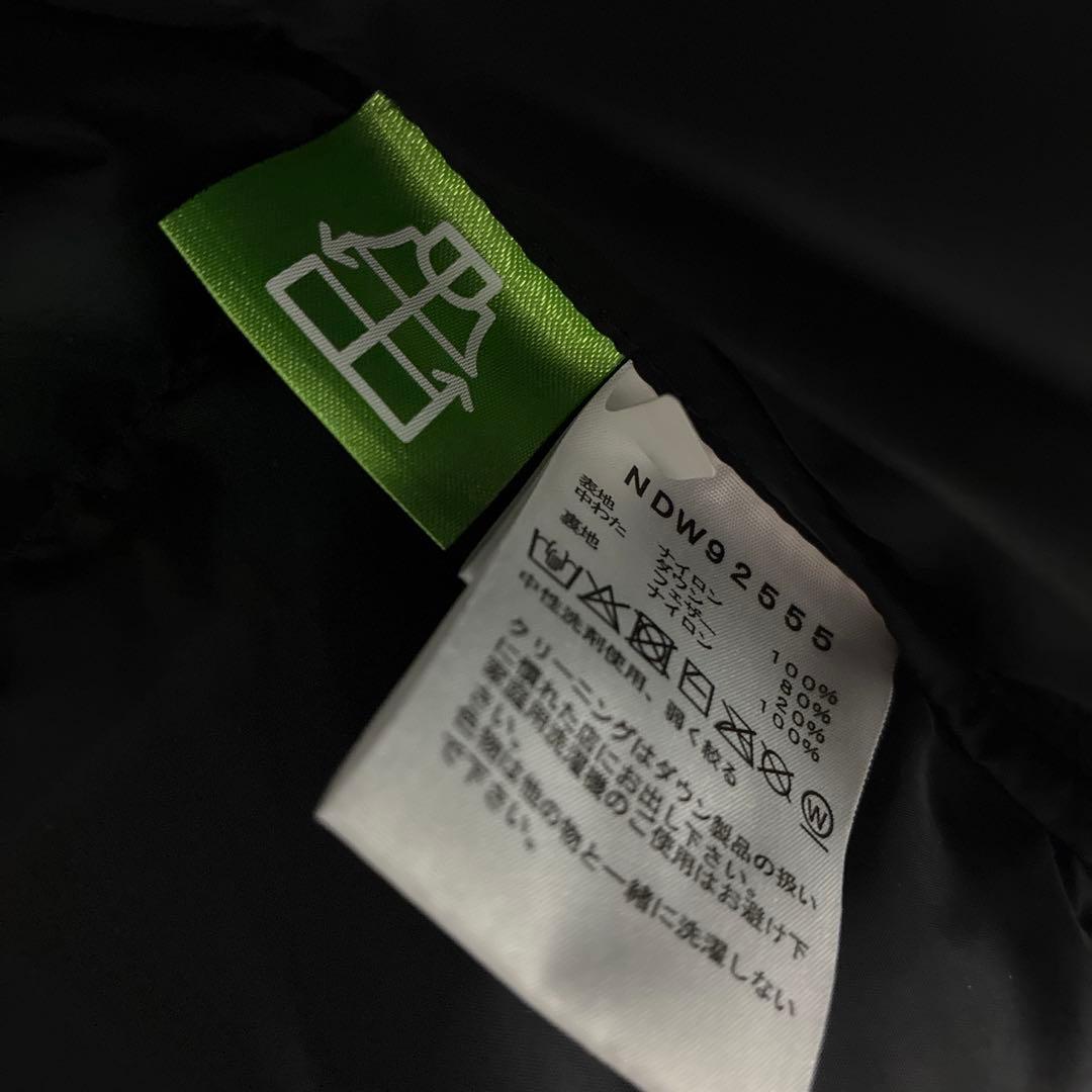 THE NORTH FACE ブラックダウンジャケット　ヌプシ　レディース　M