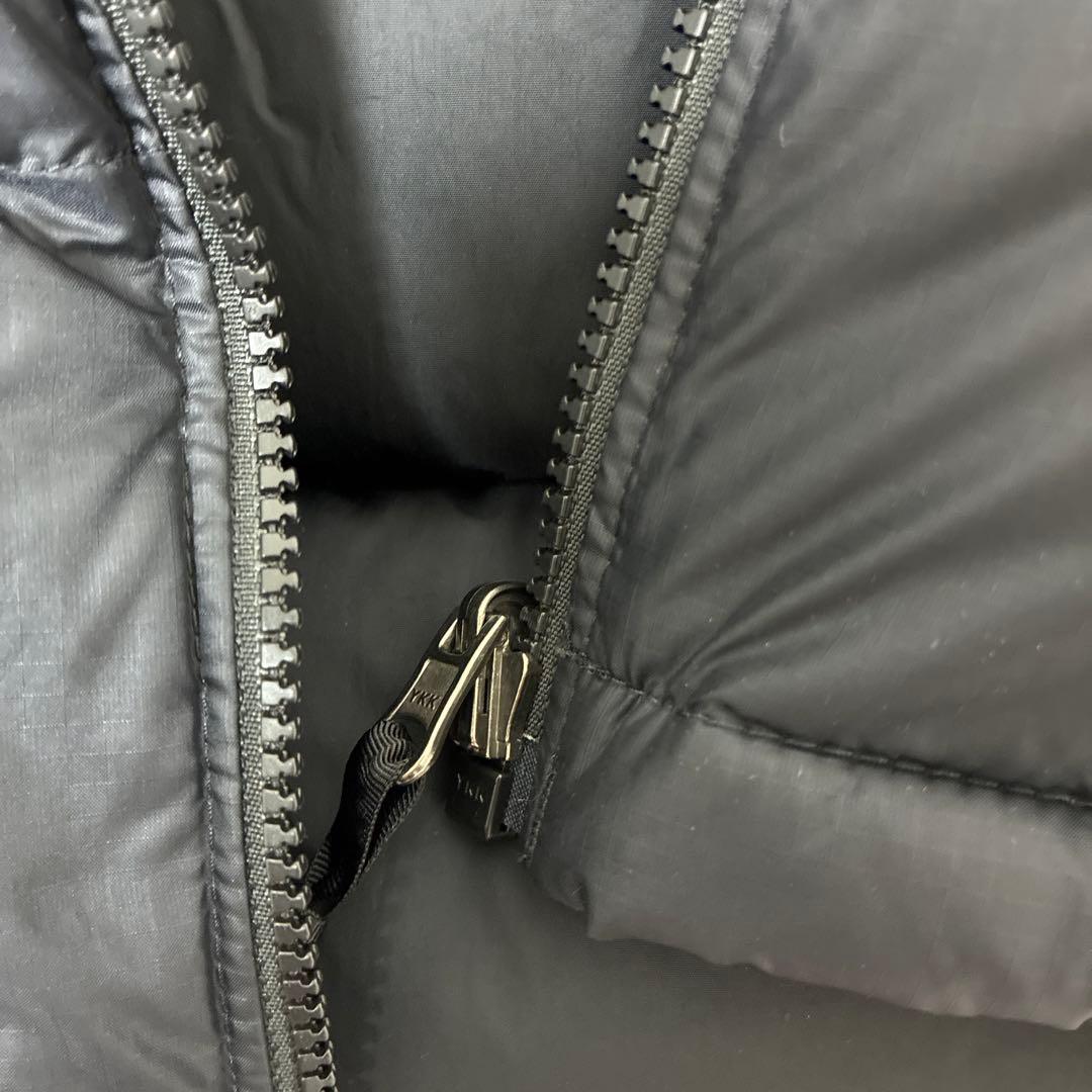 THE NORTH FACE ブラックダウンジャケット　ヌプシ　レディース　M