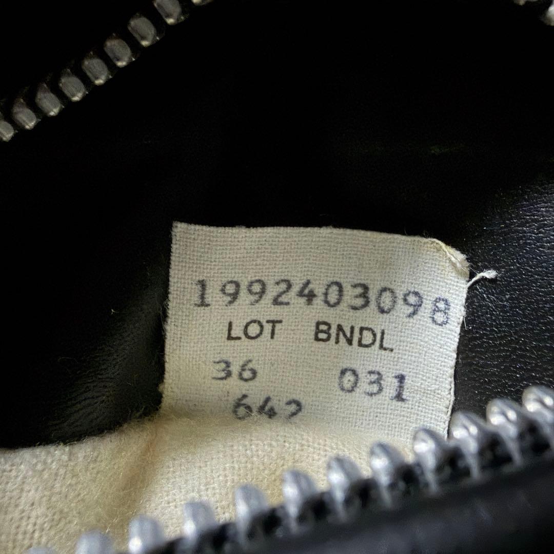 【米国製】schott ライダースジャケット 642 本革　黒　36 USA製