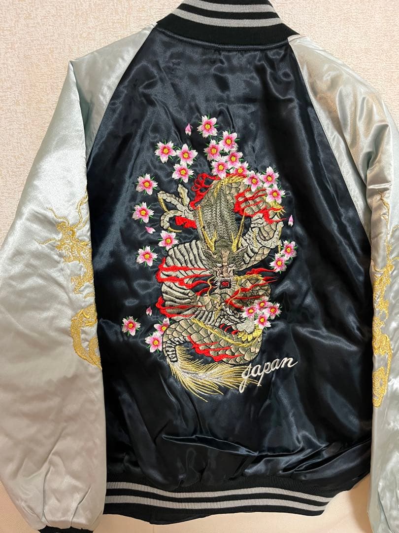 ［新品］桜竜　スカジャン　ＬＬ