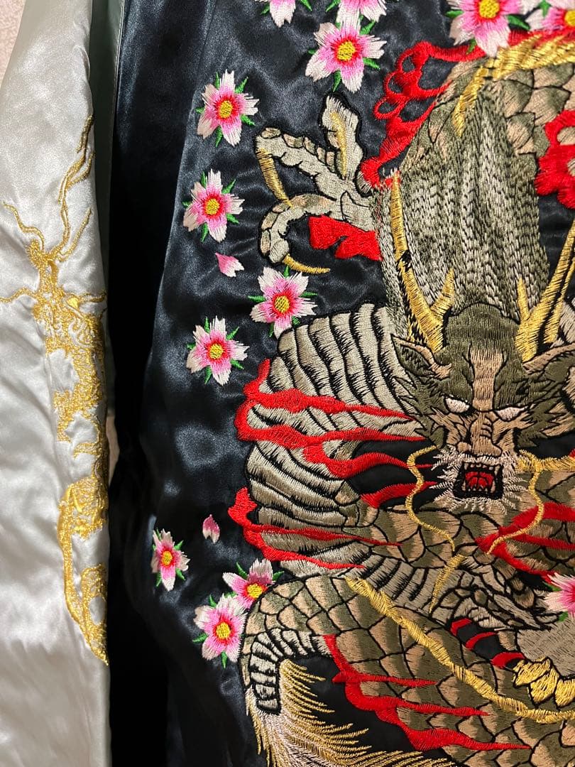 ［新品］桜竜　スカジャン　ＬＬ