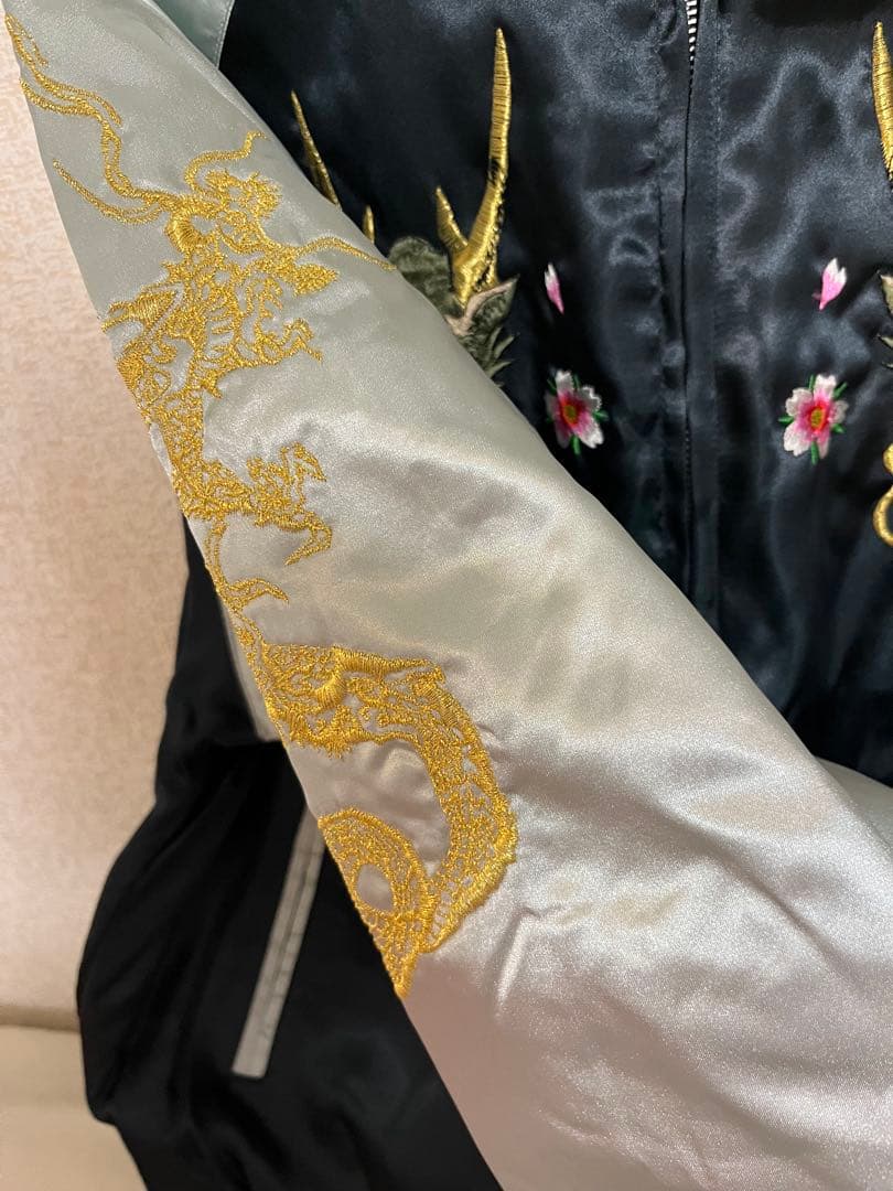 ［新品］桜竜　スカジャン　ＬＬ