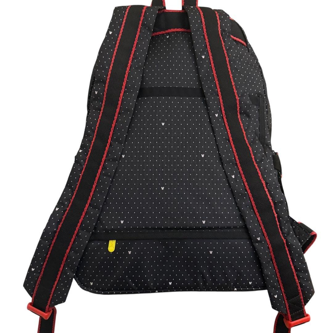 未使用級✨限定品　レスポートサック　リュックサック　ディズニー　コラボ　ドット柄