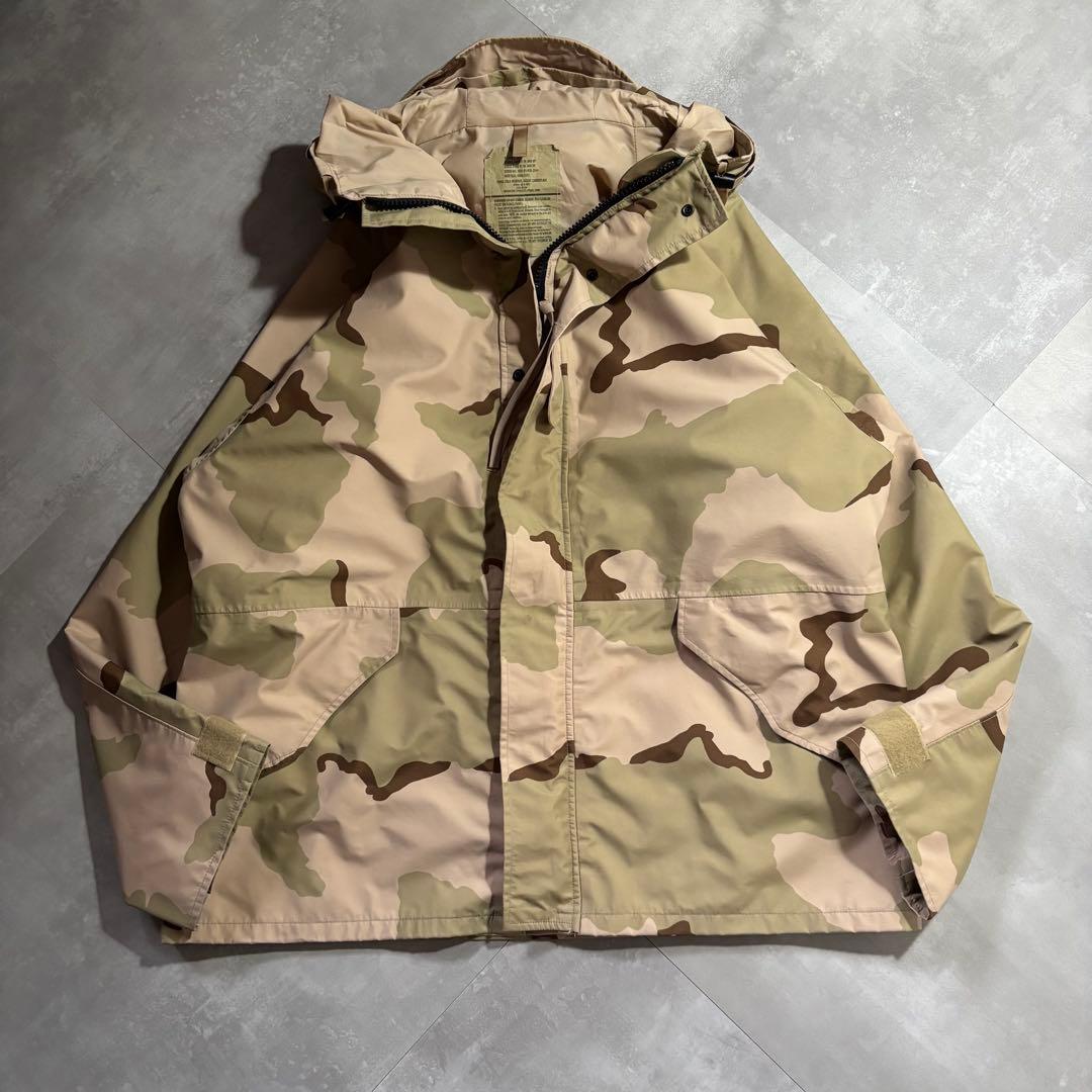 ECWCS ゴアテックスパーカー GORE-TEX デザートカモ 米軍　迷彩　茶
