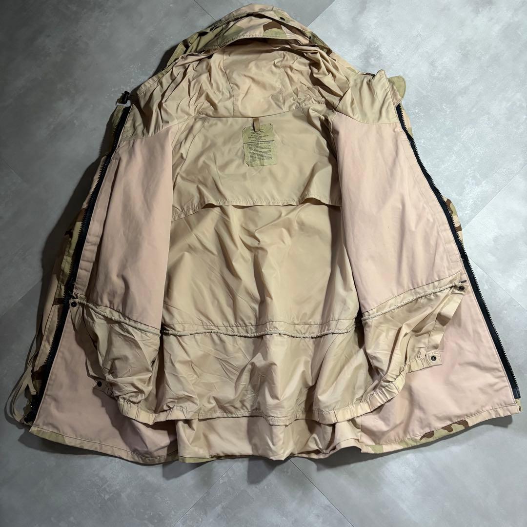 ECWCS ゴアテックスパーカー GORE-TEX デザートカモ 米軍　迷彩　茶