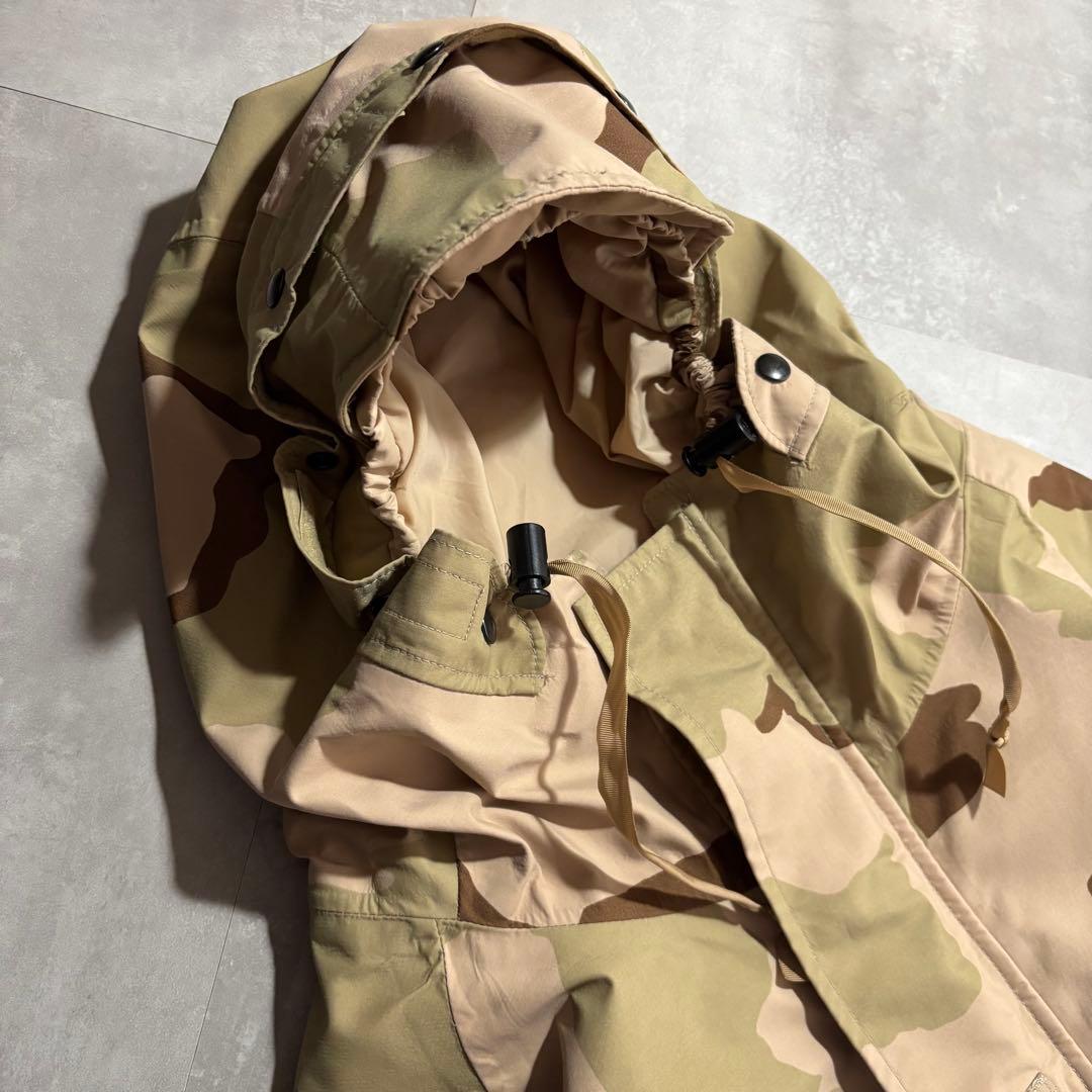 ECWCS ゴアテックスパーカー GORE-TEX デザートカモ 米軍　迷彩　茶
