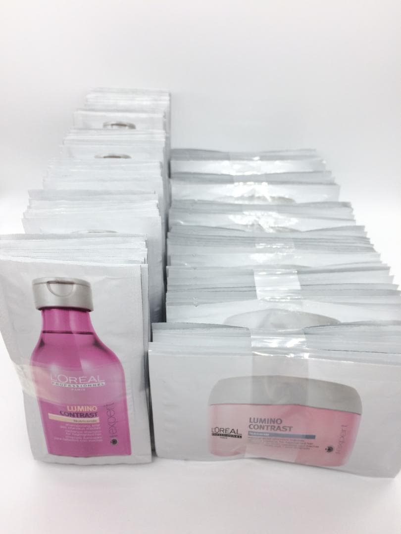 【ロレアル】ルミノコントラスト　シャンプー10ml×60・マスク15g×60