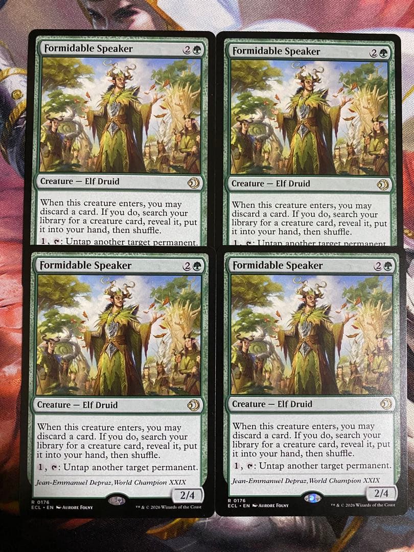 MTG 並外れた語り部 英語 4枚 ローウィン