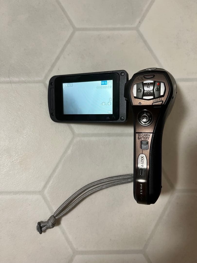 防水　Panasonic デジタルムービーカメラ　HX-WA30 説明書　付属品